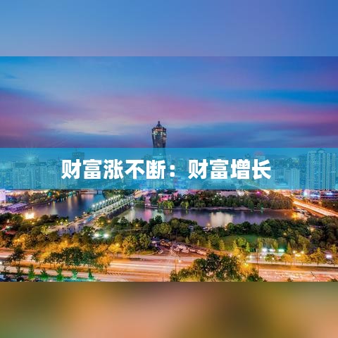 財(cái)富漲不斷：財(cái)富增長 