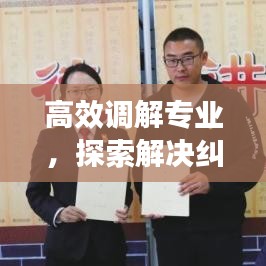 高效調(diào)解專業(yè)，探索解決糾紛的新路徑