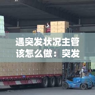 遇突發(fā)狀況主管該怎么做：突發(fā)情況如何應對 