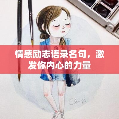 情感勵(lì)志語(yǔ)錄名句，激發(fā)你內(nèi)心的力量