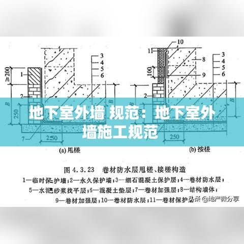 地下室外墻 規(guī)范：地下室外墻施工規(guī)范 