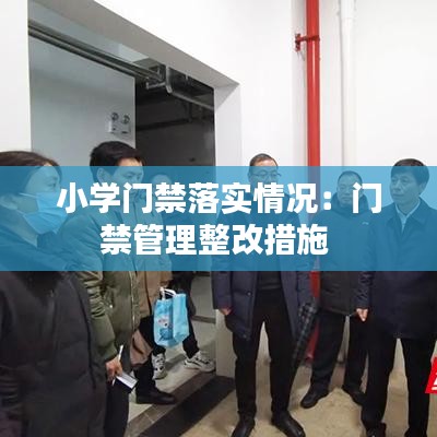 小學(xué)門禁落實情況：門禁管理整改措施 