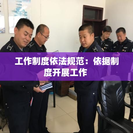 工作制度依法規(guī)范：依據(jù)制度開(kāi)展工作 