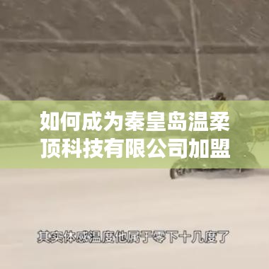 秦皇島溫柔頂科技加盟指南，如何成為優(yōu)質(zhì)合作伙伴？