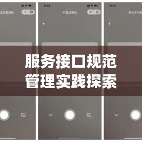 服務(wù)接口規(guī)范管理實踐探索，打造高效、安全的應(yīng)用接口體系