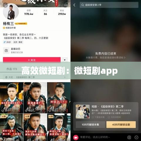高效微短劇：微短劇app 