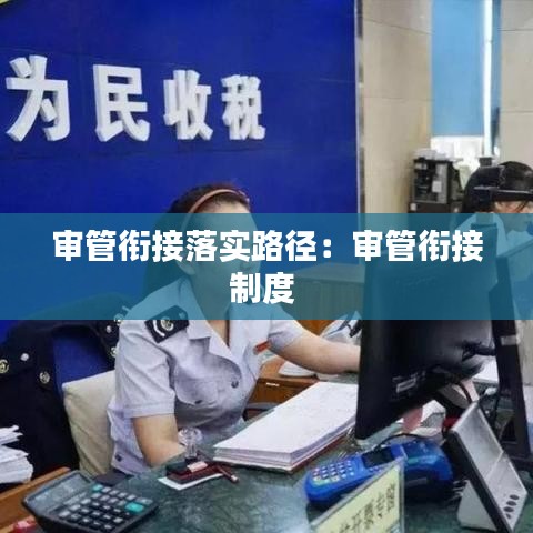 審管銜接落實路徑：審管銜接制度 