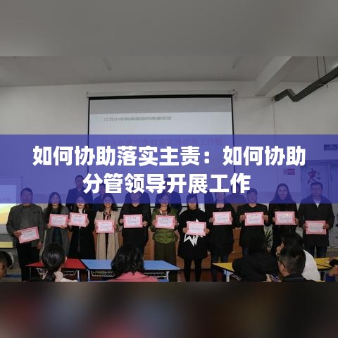 如何協(xié)助落實(shí)主責(zé)：如何協(xié)助分管領(lǐng)導(dǎo)開(kāi)展工作 