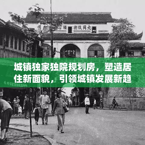 城鎮(zhèn)獨(dú)家獨(dú)院規(guī)劃房，塑造居住新面貌，引領(lǐng)城鎮(zhèn)發(fā)展新趨勢