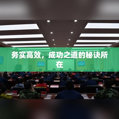 務(wù)實(shí)高效，成功之道的秘訣所在