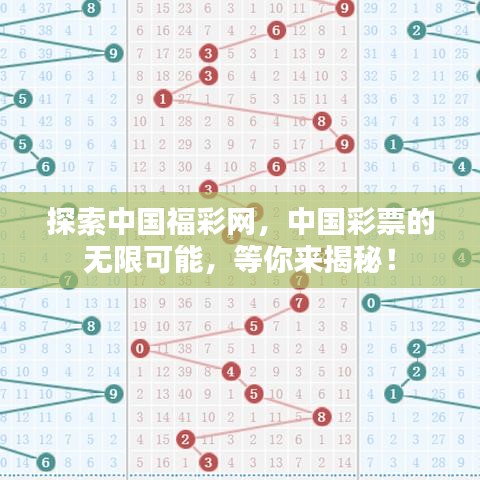 探索中國(guó)福彩網(wǎng)，中國(guó)彩票的無(wú)限可能，等你來(lái)揭秘！