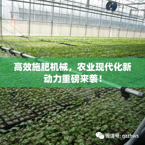 高效施肥機械，農(nóng)業(yè)現(xiàn)代化新動力重磅來襲！