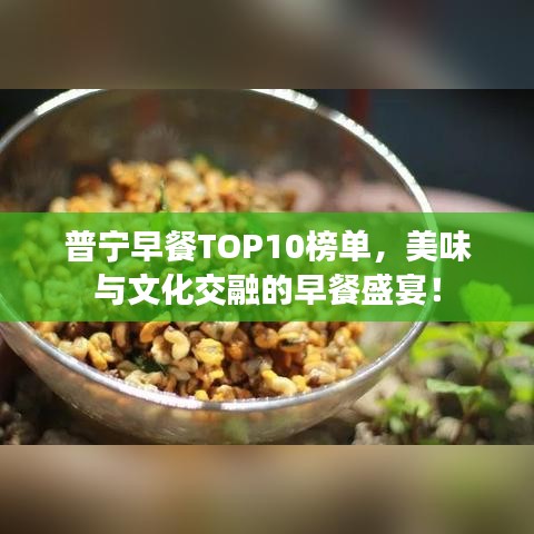 普寧早餐TOP10榜單，美味與文化交融的早餐盛宴！
