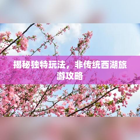 揭秘獨(dú)特玩法，非傳統(tǒng)西湖旅游攻略