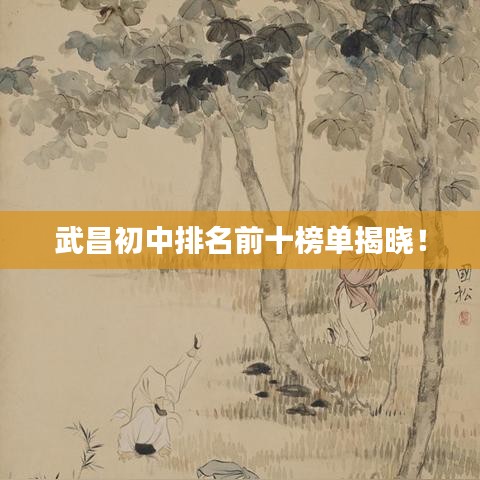 武昌初中排名前十榜單揭曉！