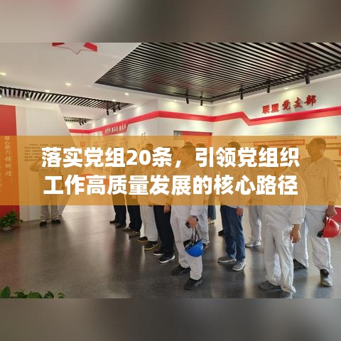 落實黨組20條，引領(lǐng)黨組織工作高質(zhì)量發(fā)展的核心路徑