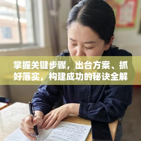 掌握關(guān)鍵步驟，出臺(tái)方案、抓好落實(shí)，構(gòu)建成功的秘訣全解析