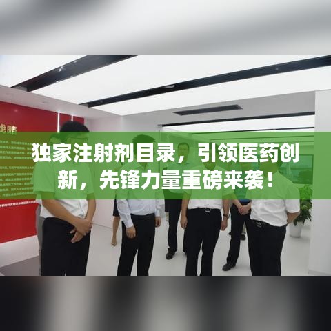 獨(dú)家注射劑目錄，引領(lǐng)醫(yī)藥創(chuàng)新，先鋒力量重磅來襲！