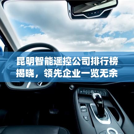 昆明智能遙控公司排行榜揭曉，領先企業(yè)一覽無余
